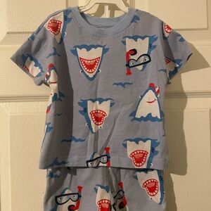 Wonder Nation Shark Baby Outfit - 18 months